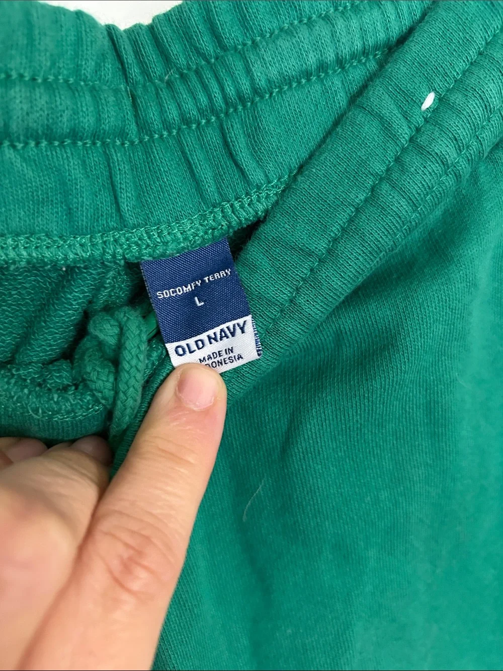 Old Navy Green Athletic Lounge Shorts with Side Pockets